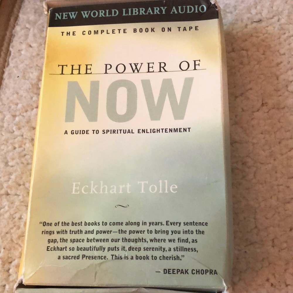 Cassettes of “ The Power of Now”🍁